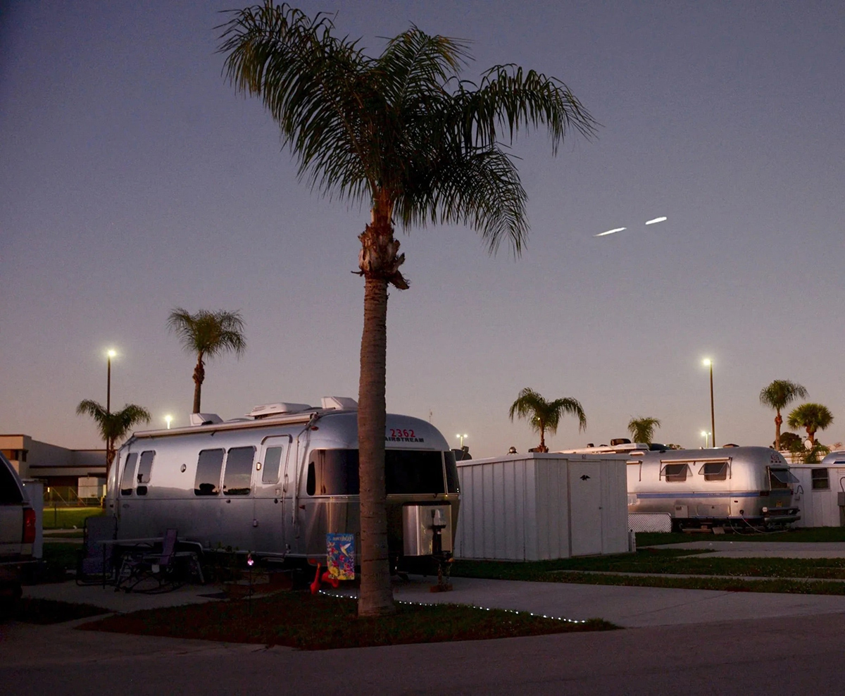 RV Park at Dusk